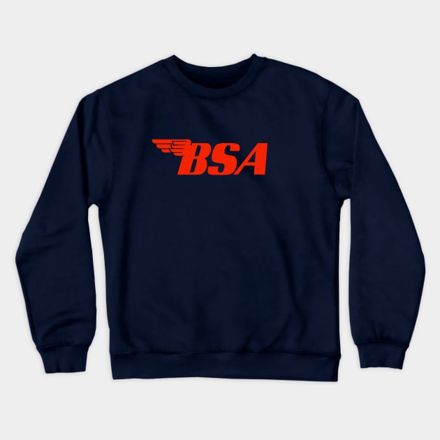 bsa motorcycle Crewneck Sweatshirt by small alley co